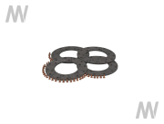 Bremsbelagsatz 178mm - More 1