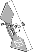 Dual-heart coulter, 45-75 mm - More 1