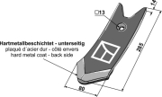 Scharspitze, für Köckerling Topmix - More 1