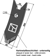 Scharspitze, für Lemken Karat - More 1