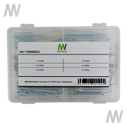 Sortimentskasten Splinte metrisch (200-teilig) - More 1