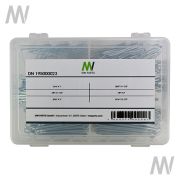 Sortimentskasten Splinte zöllig (355-teilig) - More 1