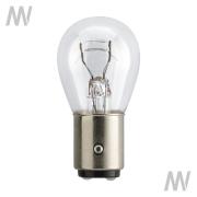 Ball lamp, P21/5W, LongLife Ecovision, 12V, BAY15d, VE2 - More 1