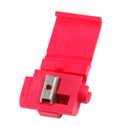 Branch line connector, insulated, red (25 pieces) - More 1