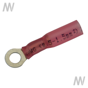 Schrumpf-Ringverbinder teilisoliert Rot 0,5 -1,0 mm² VE: 25 St. - More 1