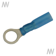 Schrumpf-Ringverbinder teilisoliert Blau 1,5 - 2,5 mm² VE: 25 St. - More 1