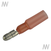 Schrumpf-Flachstecker teilisoliert Gelb 4,0 - 6,0 mm² VE: 25 St. - More 1