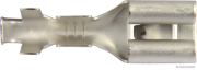 Flachsteckhülse Messing 4,8mm 0,5-1,0mm² (100 Stück) - More 1
