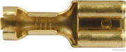 Flachsteckhülse Messing 6,3mm 1,0-2mm² (100 Stück) - More 1