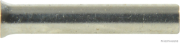 Cable end sleeve, uninsulated, copper, tin-plated, for 1.0 mm² (100 pcs) - More 1