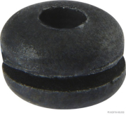 Kabeldurchführungstülle Schwarz,  Ø 21X30X34, h=10mm (50 Stück) - More 1