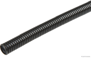Corrugated pipe, Poyflex, closed, black, Ø 12.8/9.8 mm (50 metres) - More 1