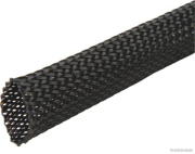Braided hose, polyester, black, Ø 20-28 mm, length 5 m (5 metres) - More 1