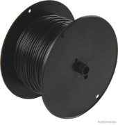 Electric cable, black, single-core, FLY, 1x1.0 mm² (100 m on spool) - More 1