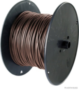 Electric cable, single core, brown, 1 x 1.5 (mm²) - More 1