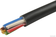 Elektroleitung PVC schwarz 7adrig H05VV-F 7x1,5mm² (50m) - More 1