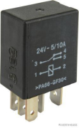 Working current relay, changeover contact, 24V/10A, 5-pole - More 1