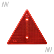 Triangular red reflector - More 1