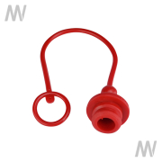 Staubschutz für Kupplungsmuffe BG3 rot - More 1