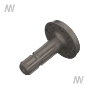 PTO stub, 6 teeth 1 3/8" - More 1
