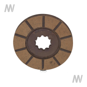Brake disc, bonded pad  D=142mm - More 1
