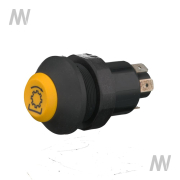 Pushbutton f. rear PTO ON - More 1