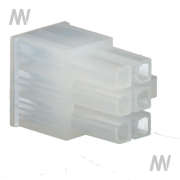 Connector 6pin housing - More 1