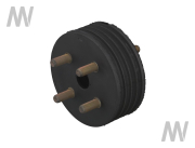 Gummidämpfer Kotflügelhalter vorne - More 1