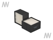 Filtereinsatz eckig 88 x 88 x 54 - More 1
