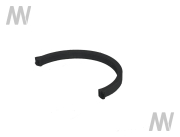 Oil pan gasket rear - More 1