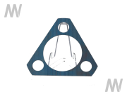 Distanzscheibe 0,4 mm - More 1