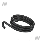 Drehfeder f.Kotfluegelhalter recht - More 1