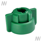 Bayonet nuts, Multi-Jet, green - More 1