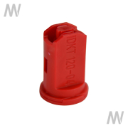 IDKT Air injector double flat jet nozzles plastic red - More 1