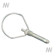 Klappstecker passend für Unterlenker Fangprofil, Kat. 2, 11 x 52 x 58 mm - More 1