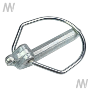 Klappstecker passend für Unterlenker Fangprofil, Kat. 2, 11 x 55 x 56 mm - More 1