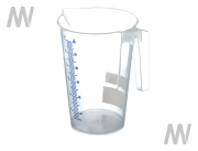 Messbecher ,3L, PP- transparent - More 1