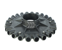24 outlet head / main distributor cpl.