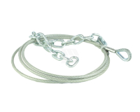 Drahtseil 1950mm mit PVC