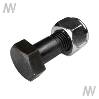 Schraube mit Sicherungsmutter - M14 x 1,5 x 35 mm - 12.9