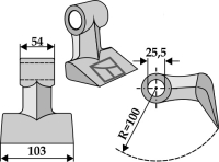 Hammerschlegel, für Falc, Nobili