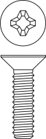Senkschrauben mit TORX