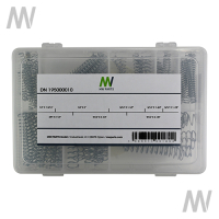 Sortimentskasten Druckfedern (120-teilig)