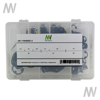 Box of assorted lock washers, imperial (300 pieces)