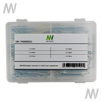 Sortimentskasten Splinte metrisch (200-teilig)