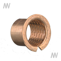 Bronze-Gleitlager mit Bund 34x30x30 mm