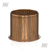 Bronze-Gleitlager mit Bund 65x60x60 mm