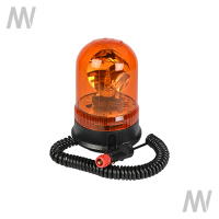 Rotating beacon with magnetic base, 12 Volt / 55Watt