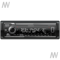 Kenwood KMM-D505DAB Radio /  Installation length 100mm