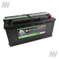 AGM Starter Battery, 105Ah, Start - Stop